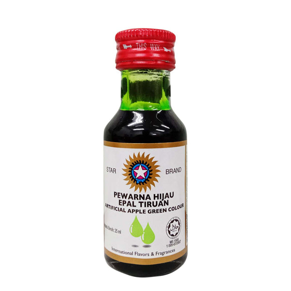 Star Brand Artificial Green Apple Colour 25ml (highest price)
