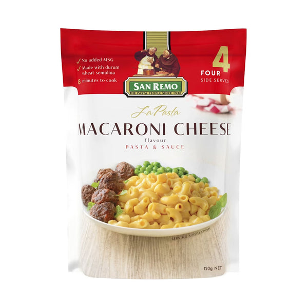San Remo La Pasta Macaroni and Cheese 120g (highest price)