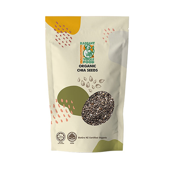 Radiant Organic Chia Seeds 200g (highest price)