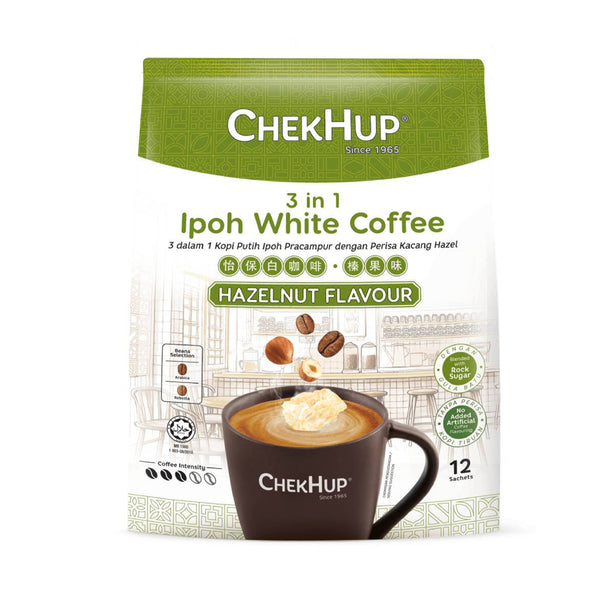Chek Hup 3 in 1 White Coffee Hazelnut Flavour 35g x 12 (highest price)