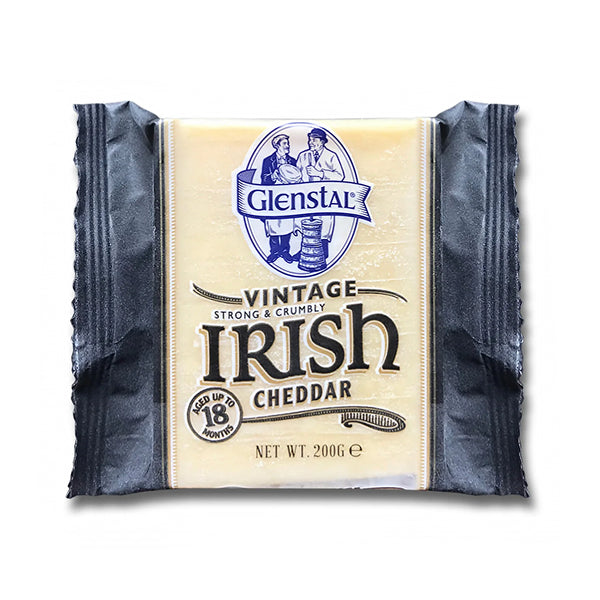 Glenstal Foods Irish Vintage Cheddar Cheese 200g (highest price)