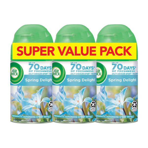 Air Wick Pure Fresmatic Refills 2+1 Spring Delight 250ml (highest price)