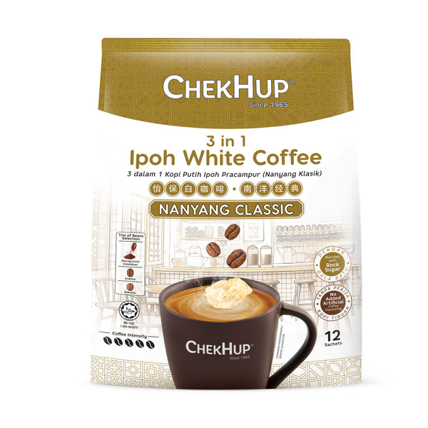Chek Hup 3 in 1 Ipoh White Coffee Nanyang Classic 35g x 12 (highest price)