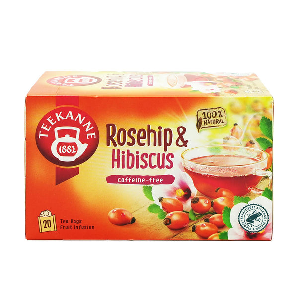 Teekanne Rosehip & Hibiscus Fruit Infusion Tea 70g (highest price)