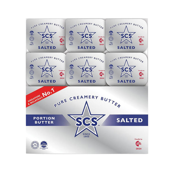 SCS Pure Creamery Salted Butter Portions 10g x 12 (highest price)
