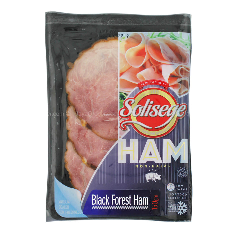 [NON-HALAL] Solid Food Black Forest Ham 150g
