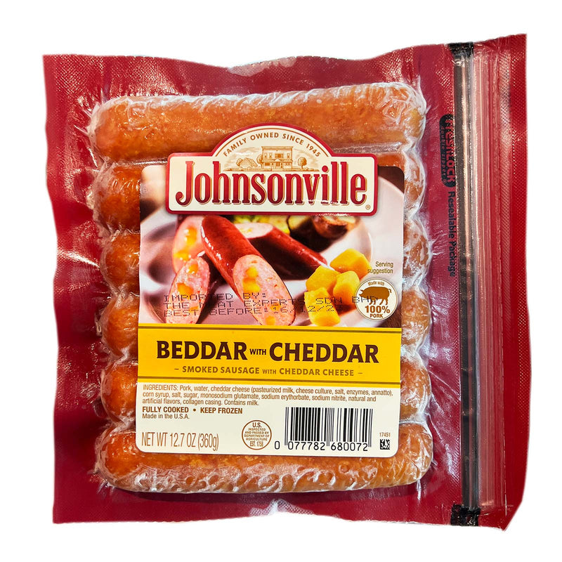 [NON-HALAL] Johnsonvilled Beddar with Cheddar Smoked Sausage 360g
