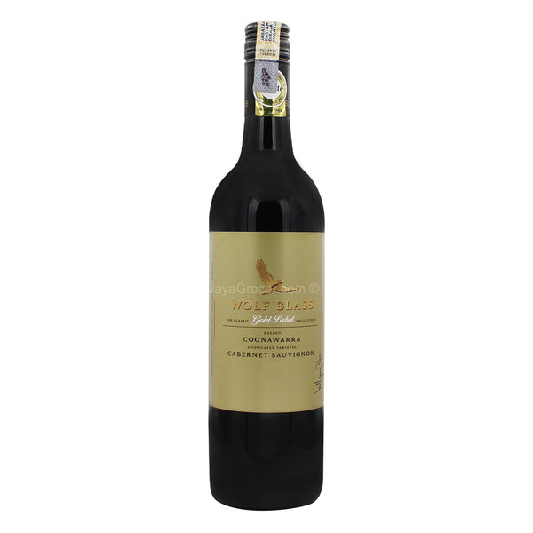 Wolf Blass Gold Label Cabernet Sauvignon 750ml (highest price)