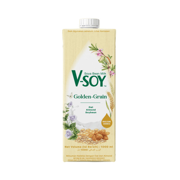 V-Soy Golden Grain Soybean Milk 1L (highest price)