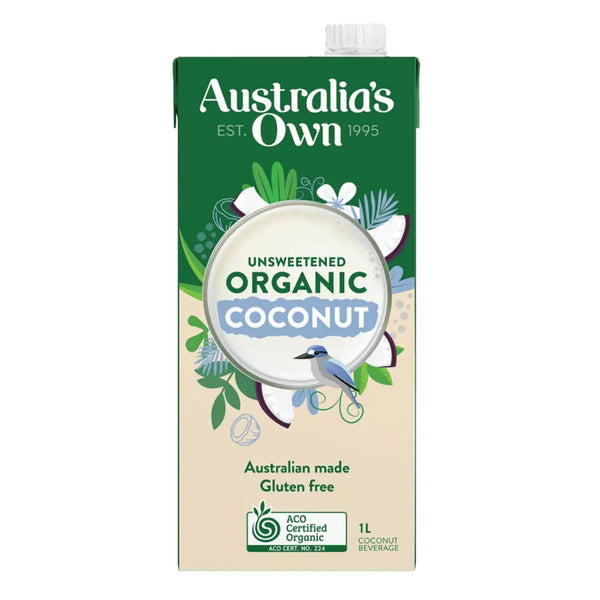 Australias Own Food Unsweetened Coconut Milk 1L (highest price)