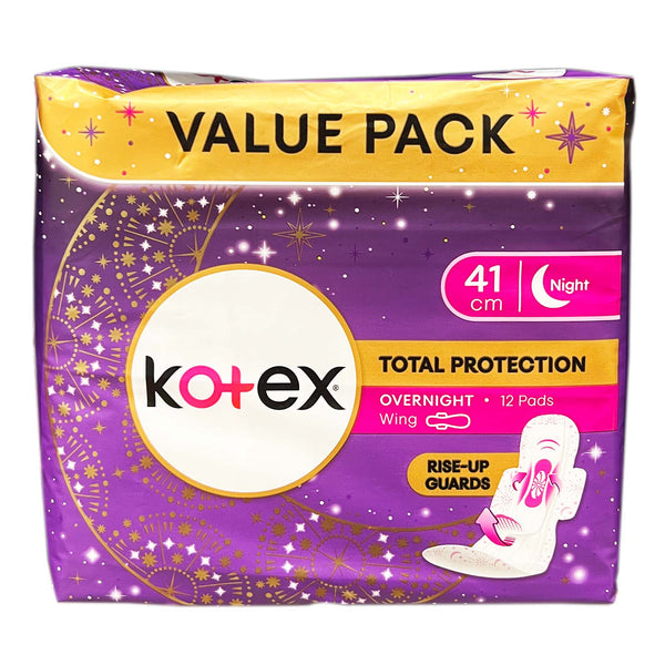Kotex Proactive Guard Overnight Wings Pads 41cm 12sheets (highest price)