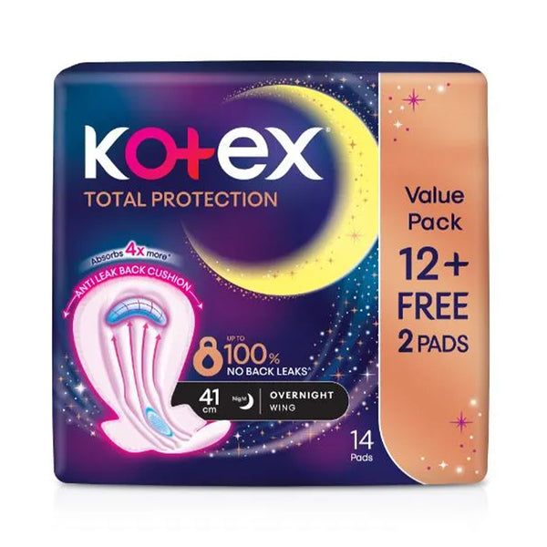 Kotex Proactive Guard Overnight Wings Pads 41cm 12sheets (highest price)