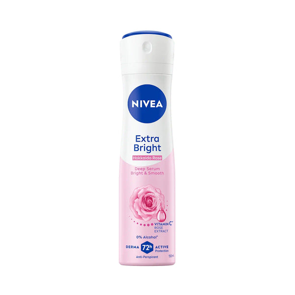 Nivea (F) D/W Serum H/Rose Spray 150ml