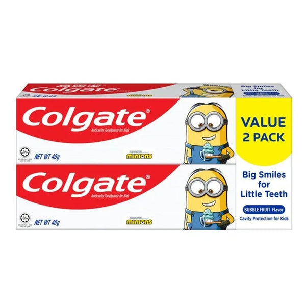 Colgate Kids Minion Toothpaste Twinpack 1set