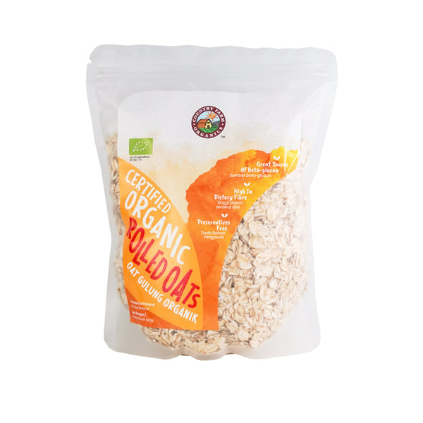 Country Farm Organic Rolled Oats 500g
