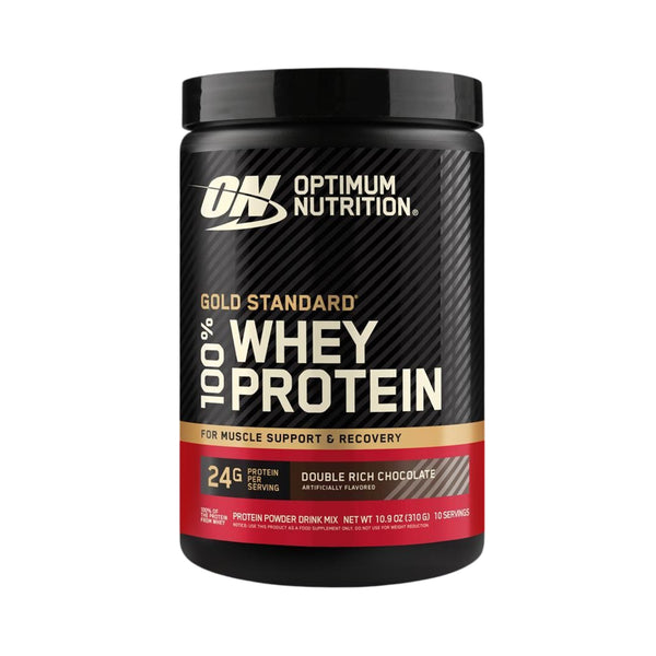 Optimum Nutrition Gold Standard 100% Whey Protein Double Rich Chocolate Flavor Powder 310g
