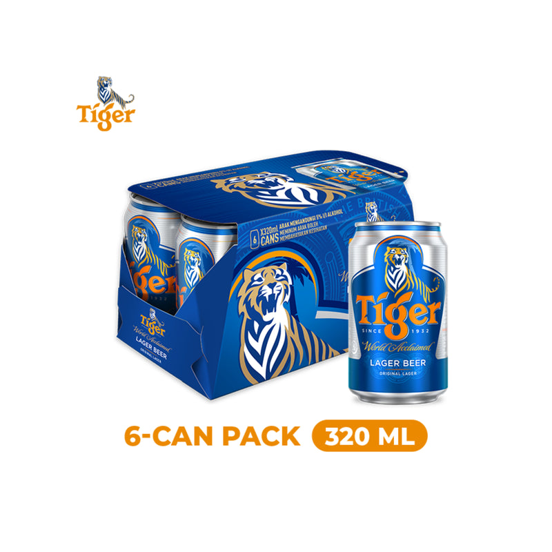 Tiger Beer Can 320ml