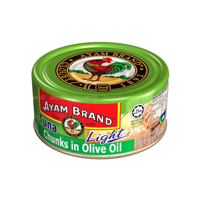 Ayam Brand Tuna Chunks in Olive Oil 150g