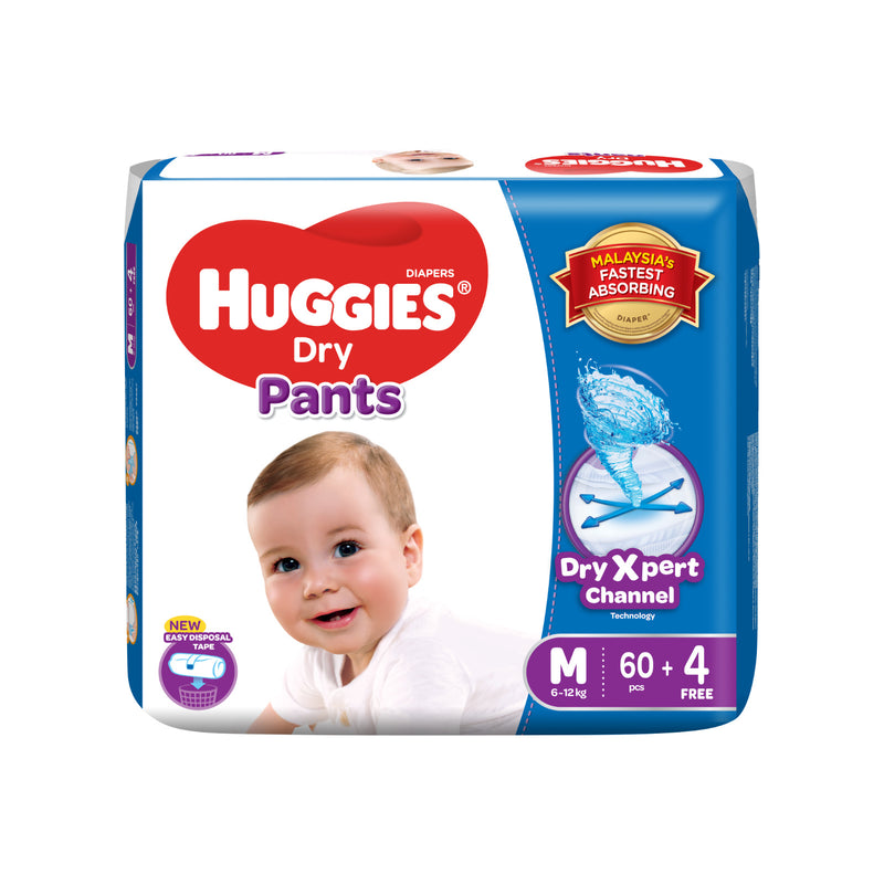 Huggies Dy Pants SJP (Medium) 58pcs/pack