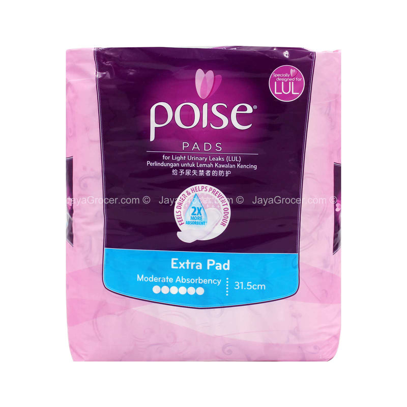 Poise Pads Extra Long 12pcs/pack