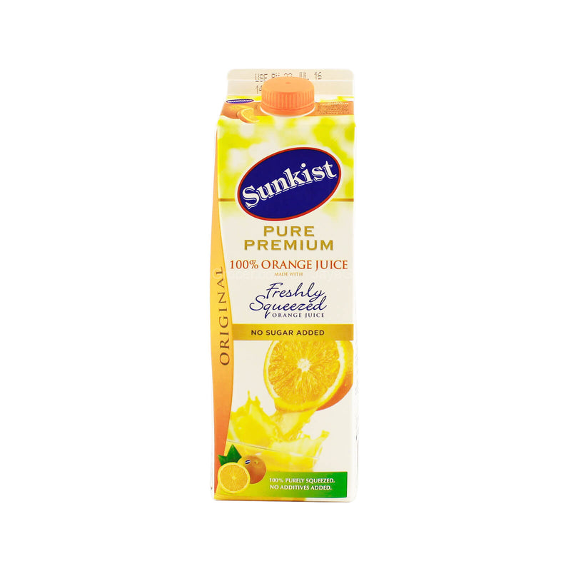 Sunkist Pure Premium 100% Orange Juice 1L