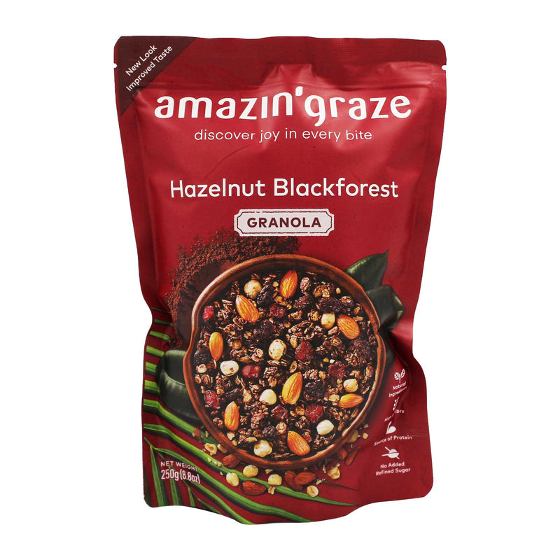 Amazin' Graze Hazelnut Blackforest Granola 250g