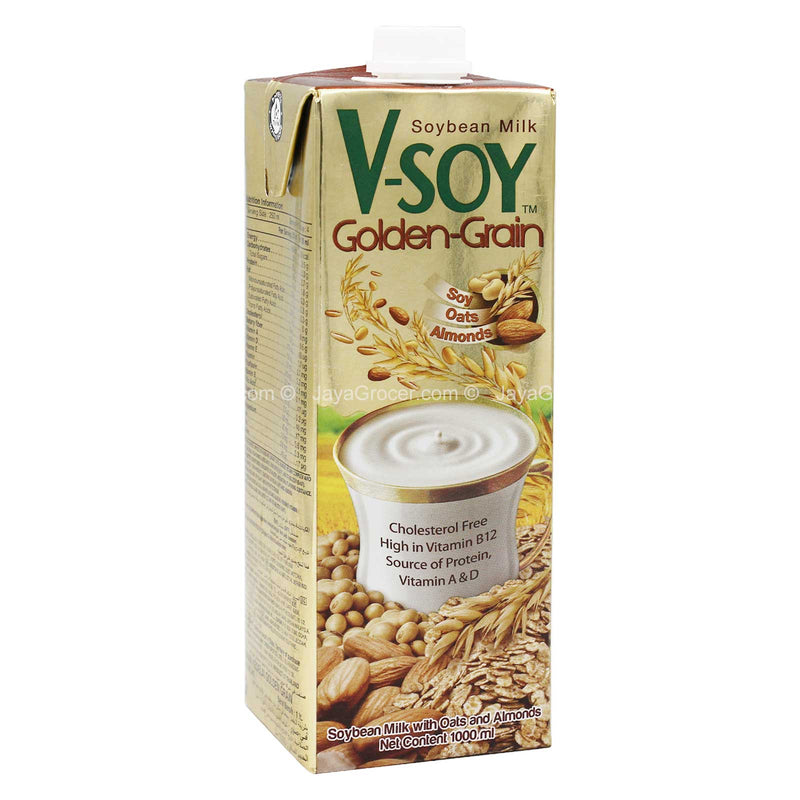 V-Soy Golden Grain Soybean Milk 1L