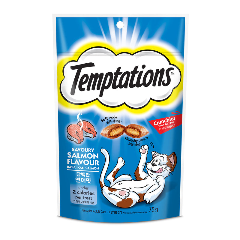 Temptations Savoury Salmon Flavour 75g