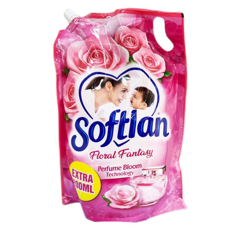 Softlan Floral Fresh Fabric Softener Refill 1.4L