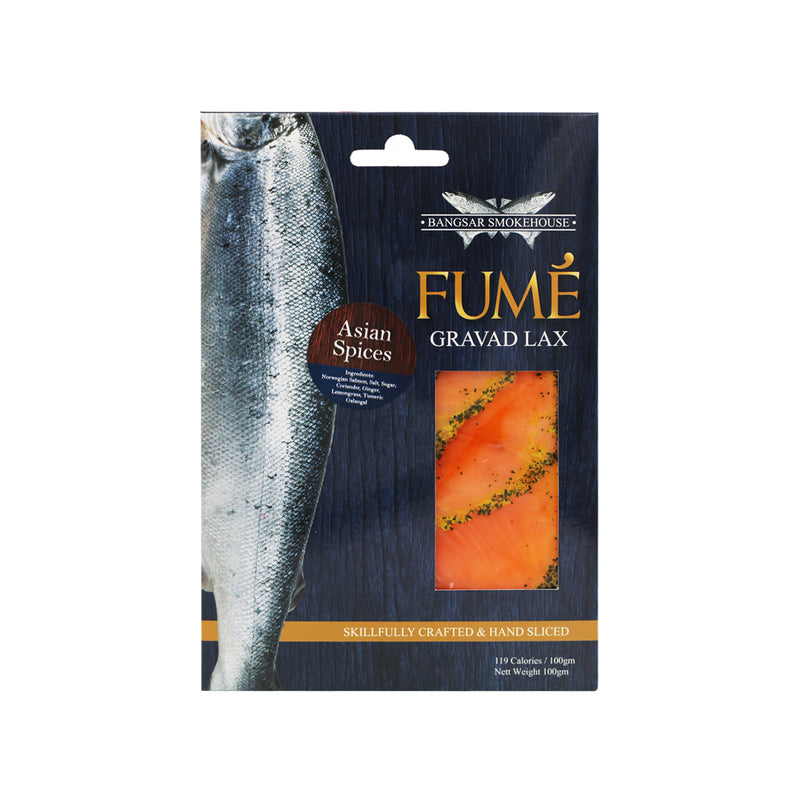 Fume Gravalax Asian Salmon 100g