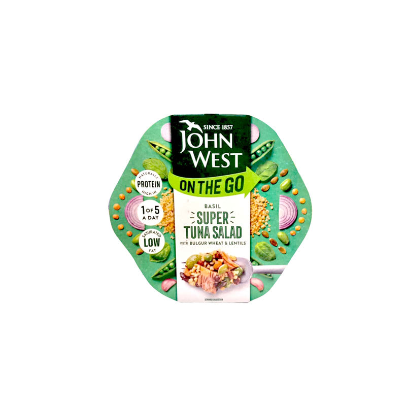 John West On The Go Basil Super Tuna Salad 220g
