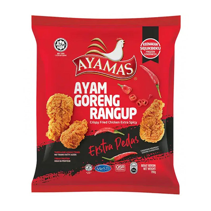 Ayamas Crispy Fried Chicken Extra Spicy 700g