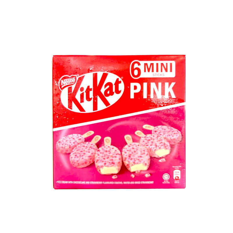Nestle Kikat Mini Pink Ice Cream Stick Multipack 45ml x 6