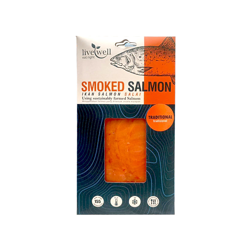 Live Well Smoked Salmon (Traditional) 75g