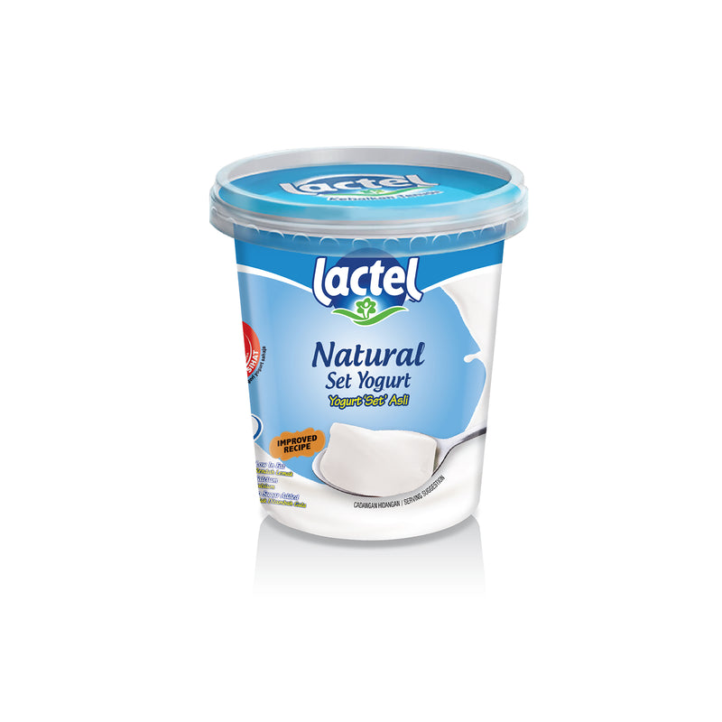 Lactel Natural Set Yogurt 470g