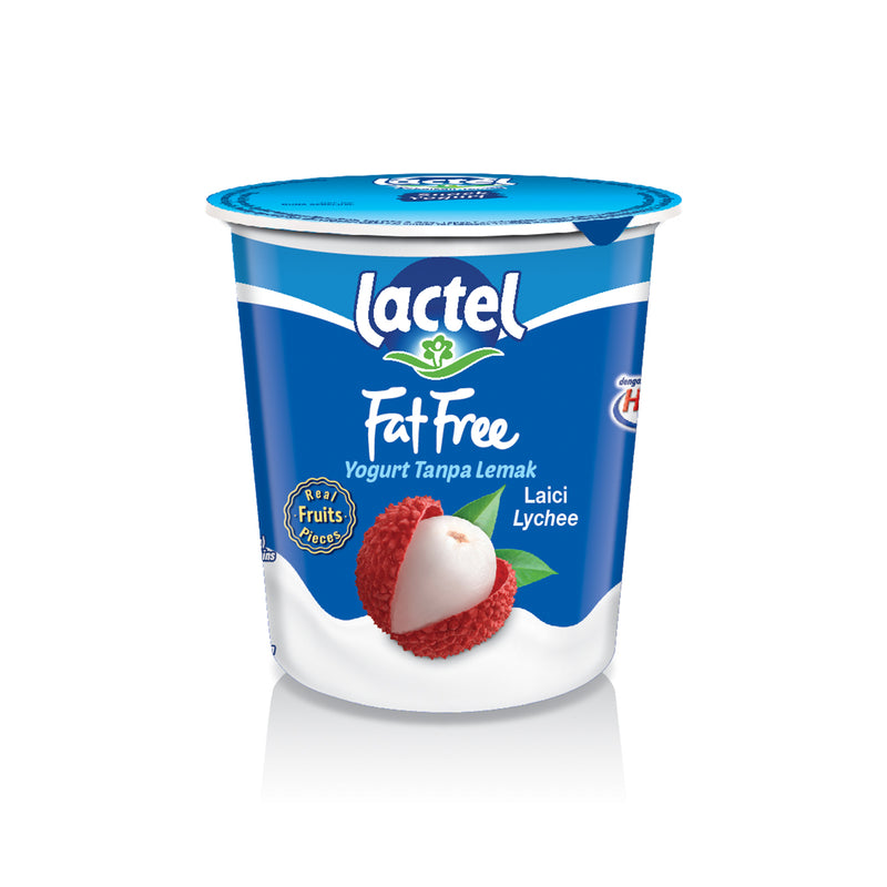 Lactel Fat Free Yogurt lychee 130g