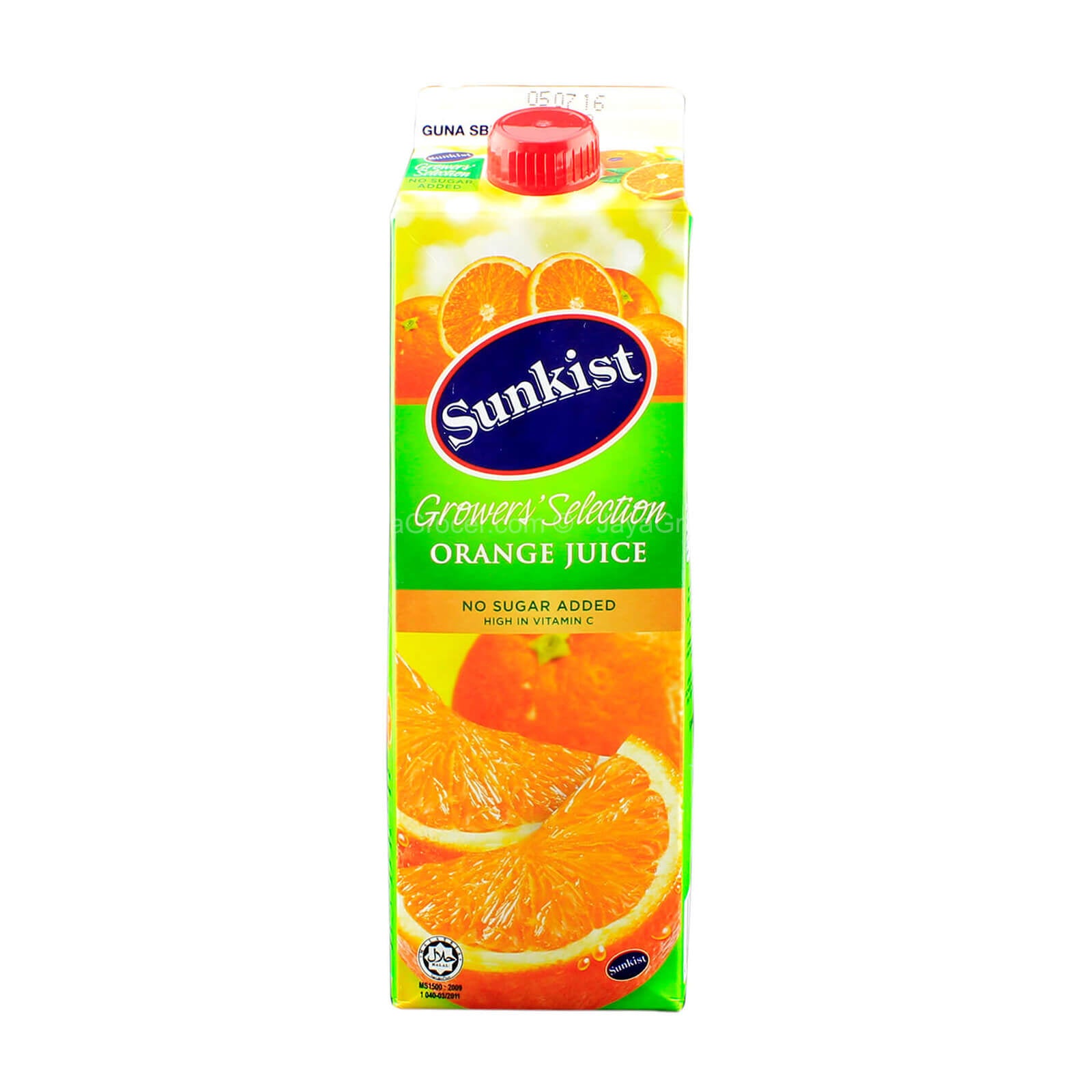 Sunkist Growers Selection 100% Orange No Sugar 1L