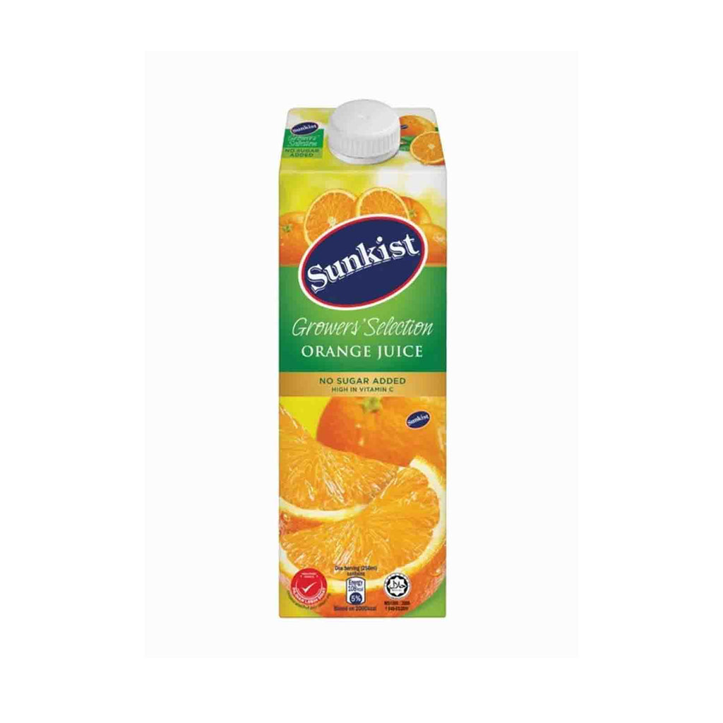Sunkist Growers Selection 100% Orange No Sugar 1L