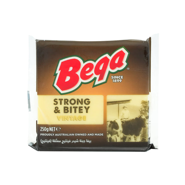 Bega Strong and Bitey Cheese 250g (highest price)