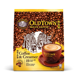 Old Town 2-in-1 Instant White Coffee with Creamer 375g