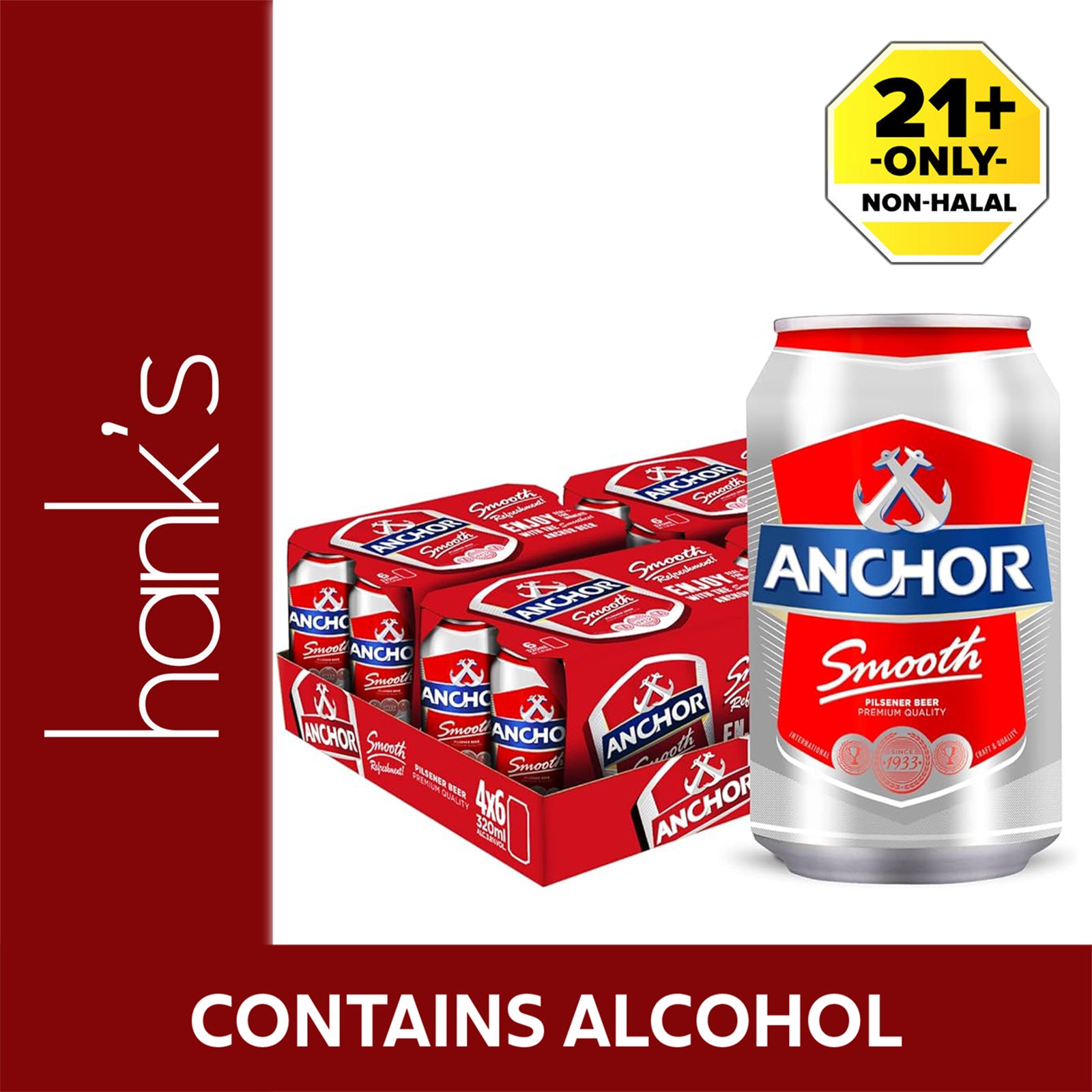 Anchor Smooth Beer (Can) 320ml