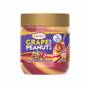 Ladys Choice Grape Flavored Stripes Peanut Butter 350g