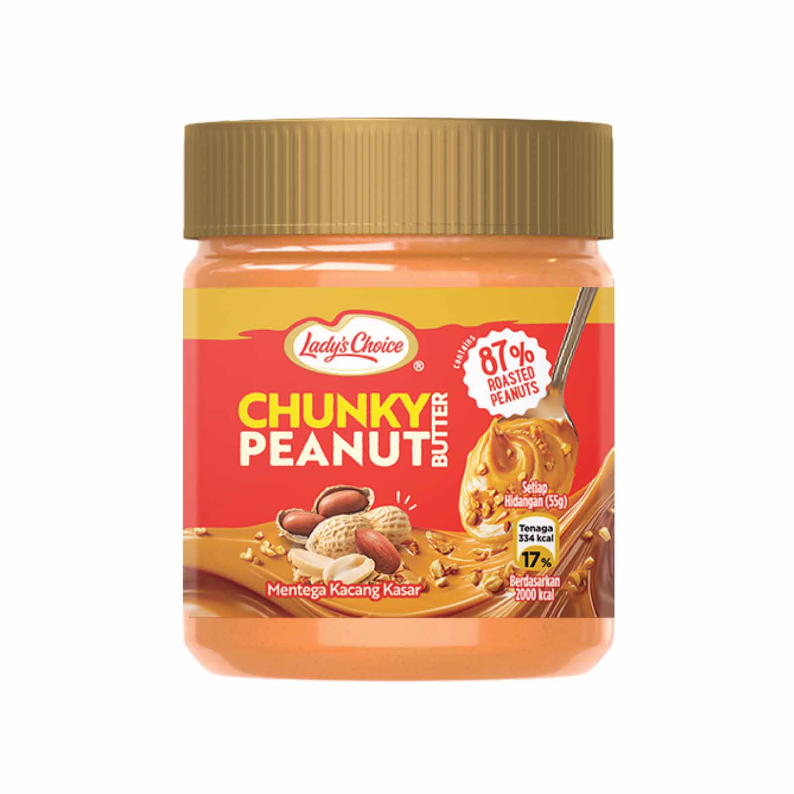 Ladys Choice Super Chunk Peanut Butter Spread 170g