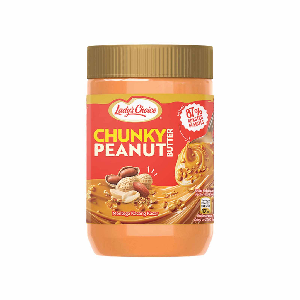 Ladys Choice Chunky Peanut Butter 500g