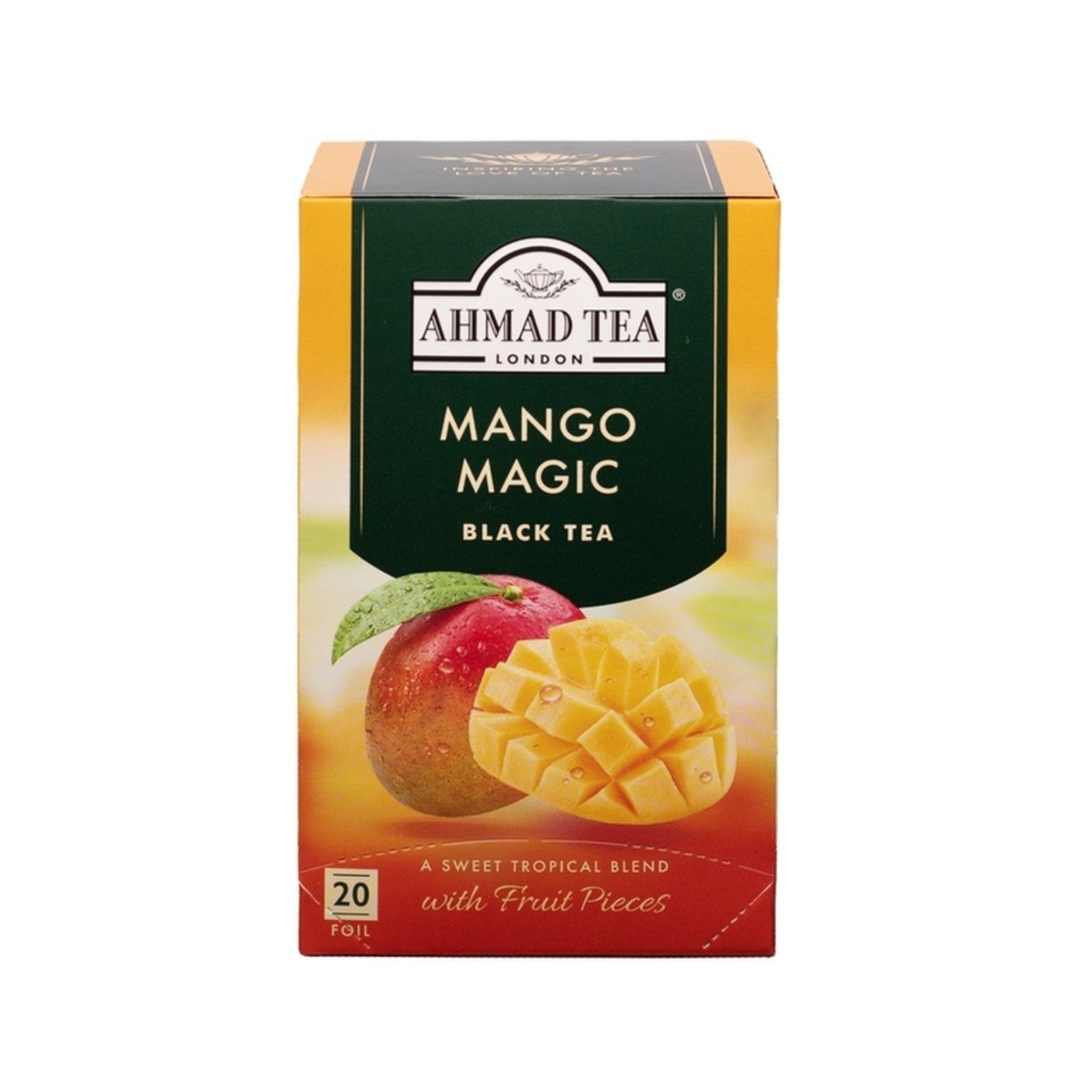 Ahmad Tea Mango Magic Flavoured Black Tea 40g