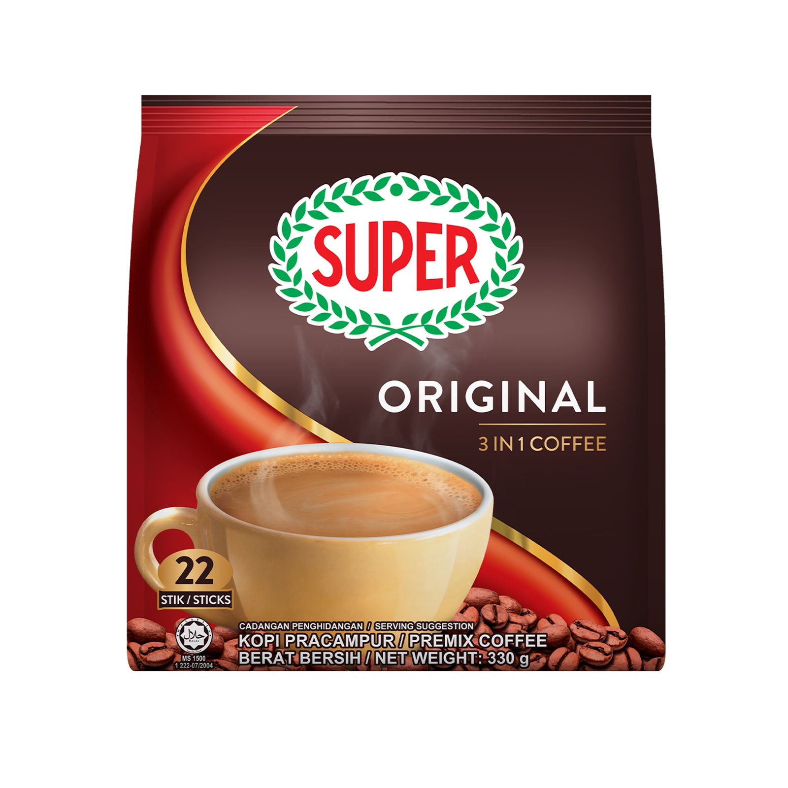 Super 3 In 1 Coffeemix 15g x 22