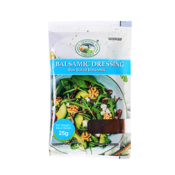 Genting Garden Fresh Balsamic Dressing 25g (highest price)