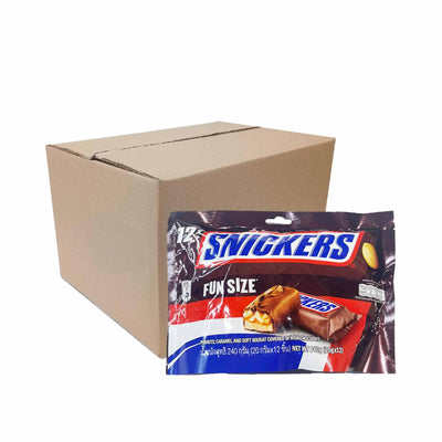 Snickers Fun Size Peanut Chocolate Bar 240g
