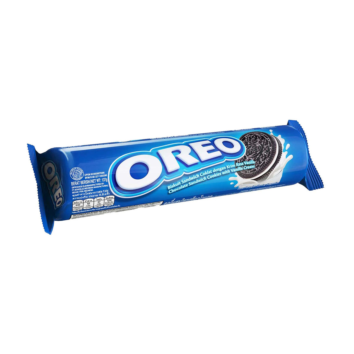 Oreo Vanilla Slug Sandwich Cookies 105g
