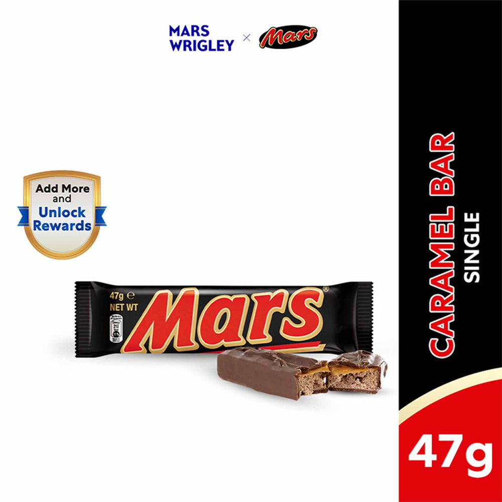 Mars Chocolate Bar 47g